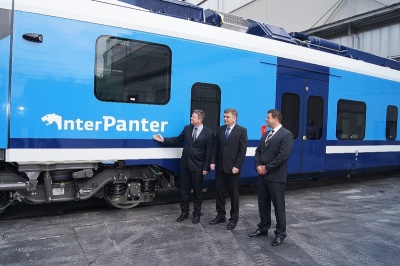 Představení vlaku InterPanter