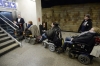 11. prosince handicapovaným a lidem s kočárky otevřel nový bezbariérový vstup do stanice Roztyly na lince metra C.
